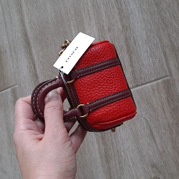 NWT Coach mini Ruby satchel bag charm - Picture 2 of 16